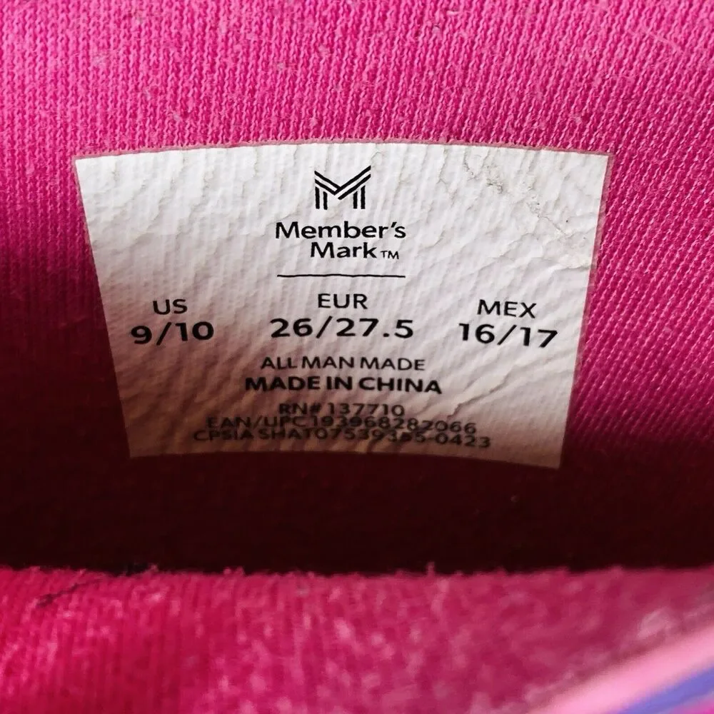 Member's Mark Girl's Rain Boots Size 9/10
